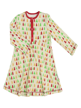Платье "Елочки" ПЛ-ЕЛ (размер 92) - Платье - интернет гипермаркет детской одежды Смартордер